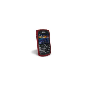 Housse de protection d'origine silicone rouge pour BlackBerry Bold 9700