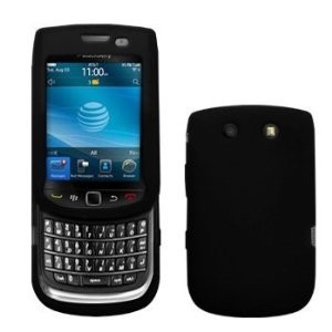 Housse sillicone etui noir Blackberry Torch 9800 pour Blackberry Torch 9800