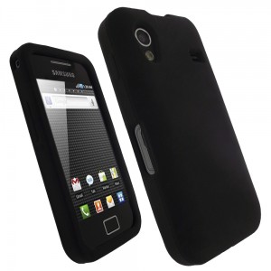 Etui silicone de protection Noir pour Samsung Galaxy Ace S5830