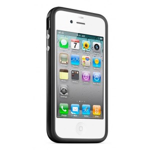 Bumper noir Apple iPhone 4 pour iPhone 4