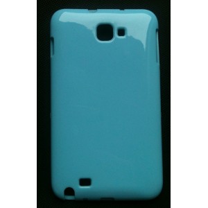 Coque silicone turquoise pour Galaxy Note
