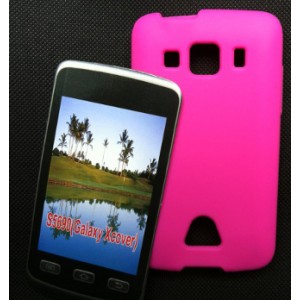 Coque SILICONE pour Samsung Galaxy Xcover couleur rose