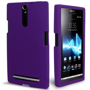 Silicone couleur violet Sony Xperia S
