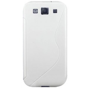 Etui silicone blanc Samsung Galaxy S3 i9300 - coque blanche