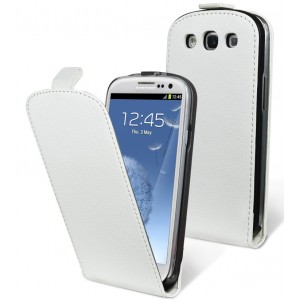Housse Moxie Blanche pour Samsung Galaxy S3 / étui blanc