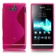 Coque Sony Xperia U couleur rose