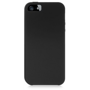 Coque silcone noire iPhone 5