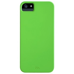 Coque rigide vert fluo pour iPhone 5