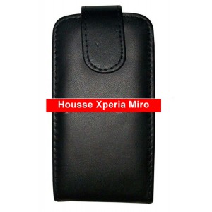 Housse à rabat pour Sony Xperia Miro 10,90€
