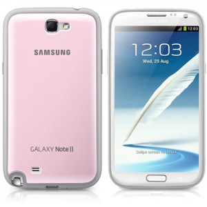 Coque arrière rose origine pour Samsung Galaxy Note 2