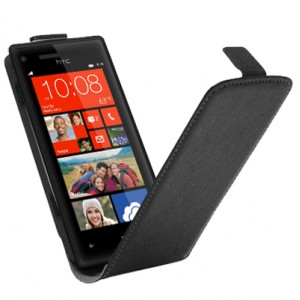 Housse luxe cuir pour le HTC 8X windows phone