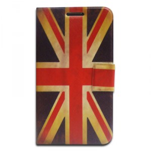 Housse support vintage UK drapeau Royaume Uni pour Samsung Galaxy Note 2
