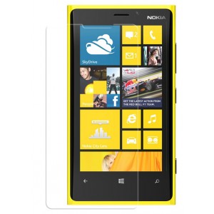 Film protecteur écran vitre pour Nokia Lumia 920 anti rayures. 