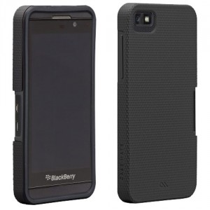 Coque luxe hybride Case Mate pour BlackBerry Z10 Noire