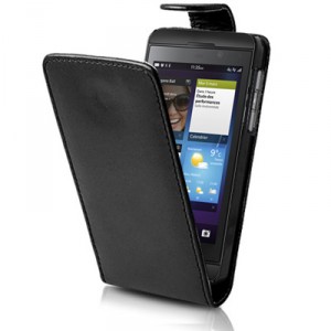 Housse à rabat noire Blackberry Z10