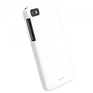 Coque luxe Krusell blanche pour Blackberry Z10