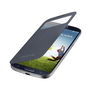Etui portefeuille lucarne S-View Cover origine Officiel Samsung Galaxy S4