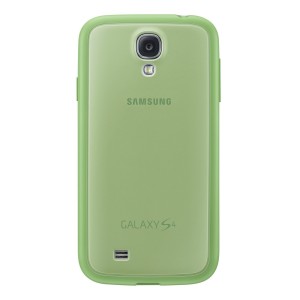 Coque Cover+ verte origine Samsung Galaxy S4