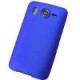 Coque de protection dur rigide bleu pour Htc Desire Hd