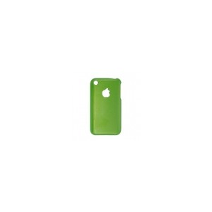 Coque iPhone 3G/3GS silicone unie verte