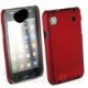 Coque rigide dur bordeaux Motorola Defy