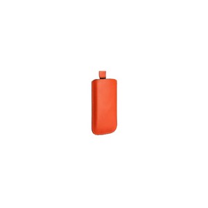 Etui avec languette Orange universel pour tout mobile
