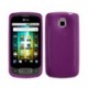 Etui de protection en silicone TPU violet Lg Optimus One P500