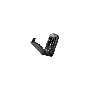 HOUSSE CUIR NOIR POUR Samsung C3510