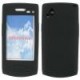 Housse Silicone noir Samsung Wave S8500 pourSamsung Wave S8500