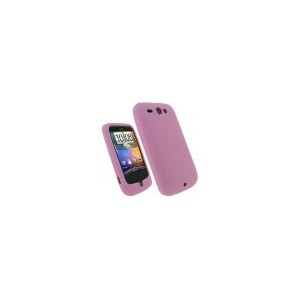 Housse Silicone rose HTC Wildfire pour HTC Wildfire