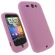 Housse Silicone rose HTC Wildfire pour HTC Wildfire