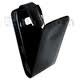 Housse cuir noir LG kc910 pour LG kc910