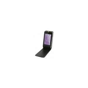 Housse cuir noir Lg KU990
