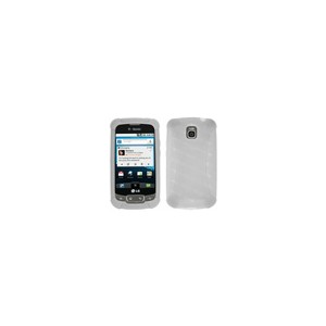 Housse de protection silicone transparente LG Optimus One P500 pour LG Optimus One P500