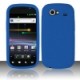 Housse en etuis silicone bleu pour Samsung Nexus S I9020