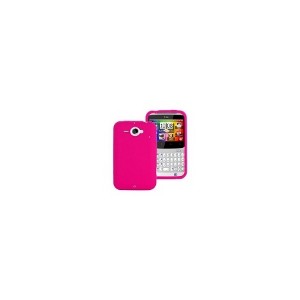 Housse en etuis silicone rose pour Htc Chacha