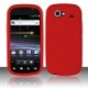 Housse en etuis silicone rouge pour Samsung Nexus S I9020