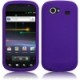 Housse en etuis silicone violet pour Samsung Nexus S I9020