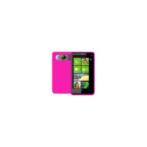 Housse en silicone rose pour Samsung Omnia 7 I8700