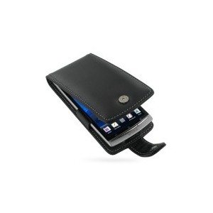 Housse etui avec moule noir de protection pour Sony Ericsson Xperia Arc x12
