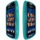 Housse etui en silicone bleu pour Sony Ericsson Xperia Kyno et Neo