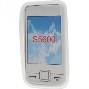 Housse silicone Blanc Samsung Player Star S5600