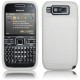 Silicone Blanc Nokia E72 pour Nokia E72