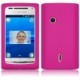 Silicone Rose pour Sony ericsson Xperia X8