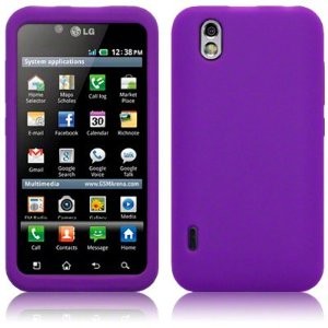 Silicone Violette LG Optimus Black P970