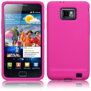 Silicone Rose Samsung i9100 Galaxy S 2 pour Samsung i9100 Galaxy S 2
