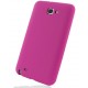 Coque en silicone violet pour Samsung Galaxy Note