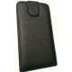 Housse noir cuir intégral pour HTC sensation XL