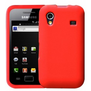 Silicone Samsung Galaxy Ace S5830 Rouge