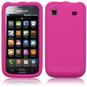 Housse silicone rose samsung i9000 Galaxy S pour samsung i9000 Galaxy S